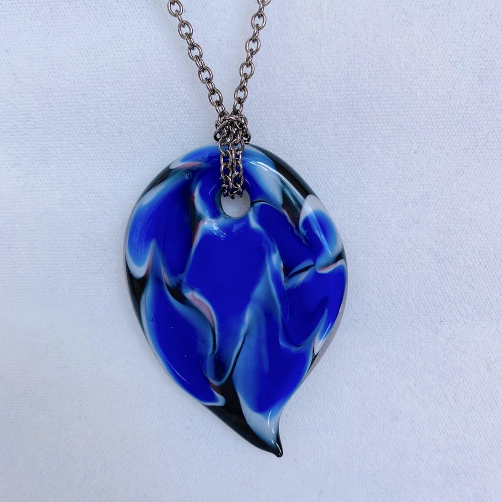 🍄2@45.00🍄 Murano Venetian glass pendant